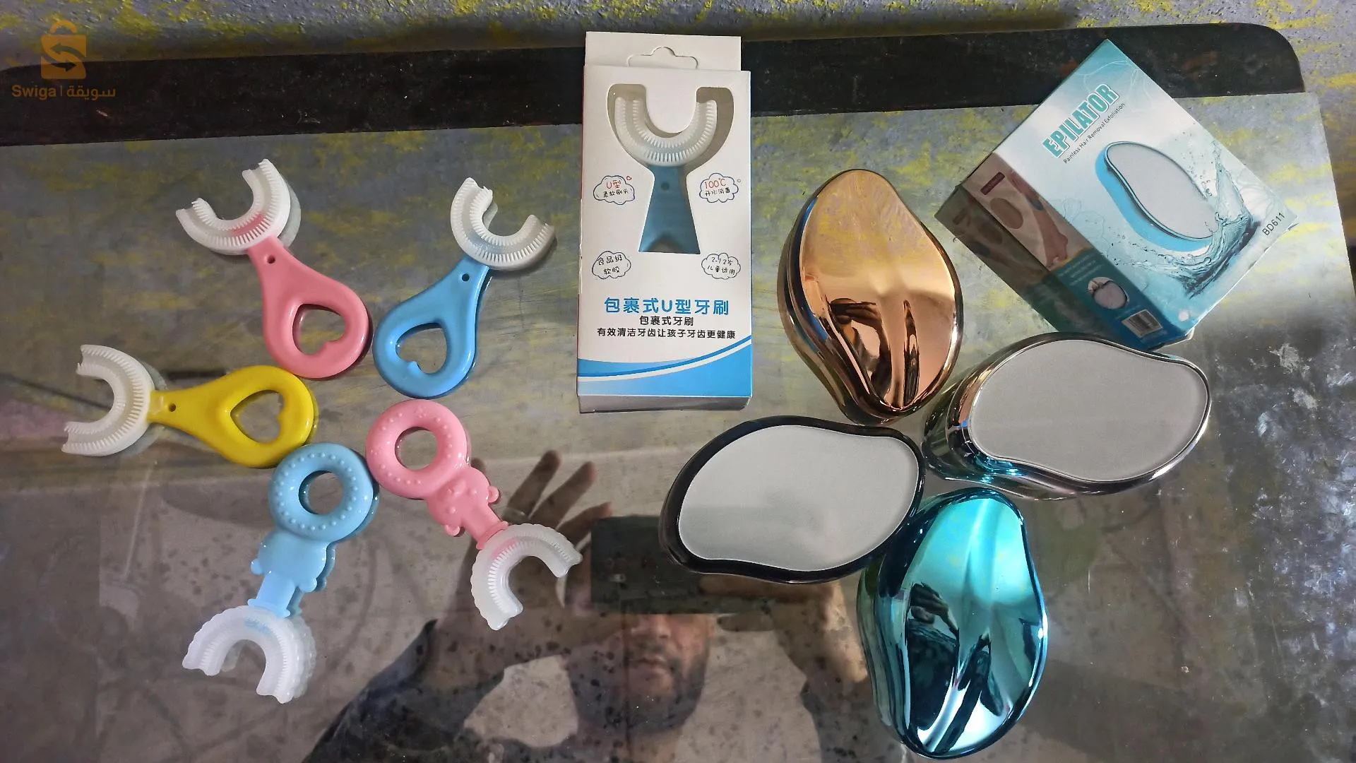 فرشاة اسنان سيليكون للاطفال