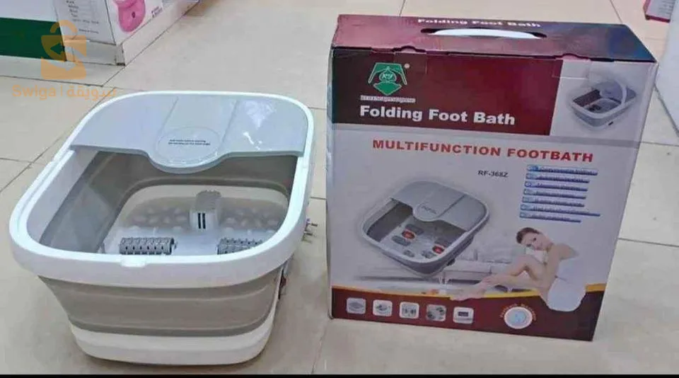 Appareil de massage des pieds avec pierre de ponce, télécommande et bain de pieds$🤍🤍
