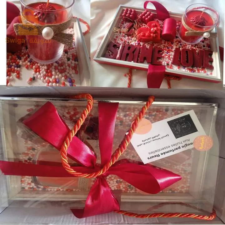 بوكسات شموع معطرة مهدئة/بوكسات استحمام