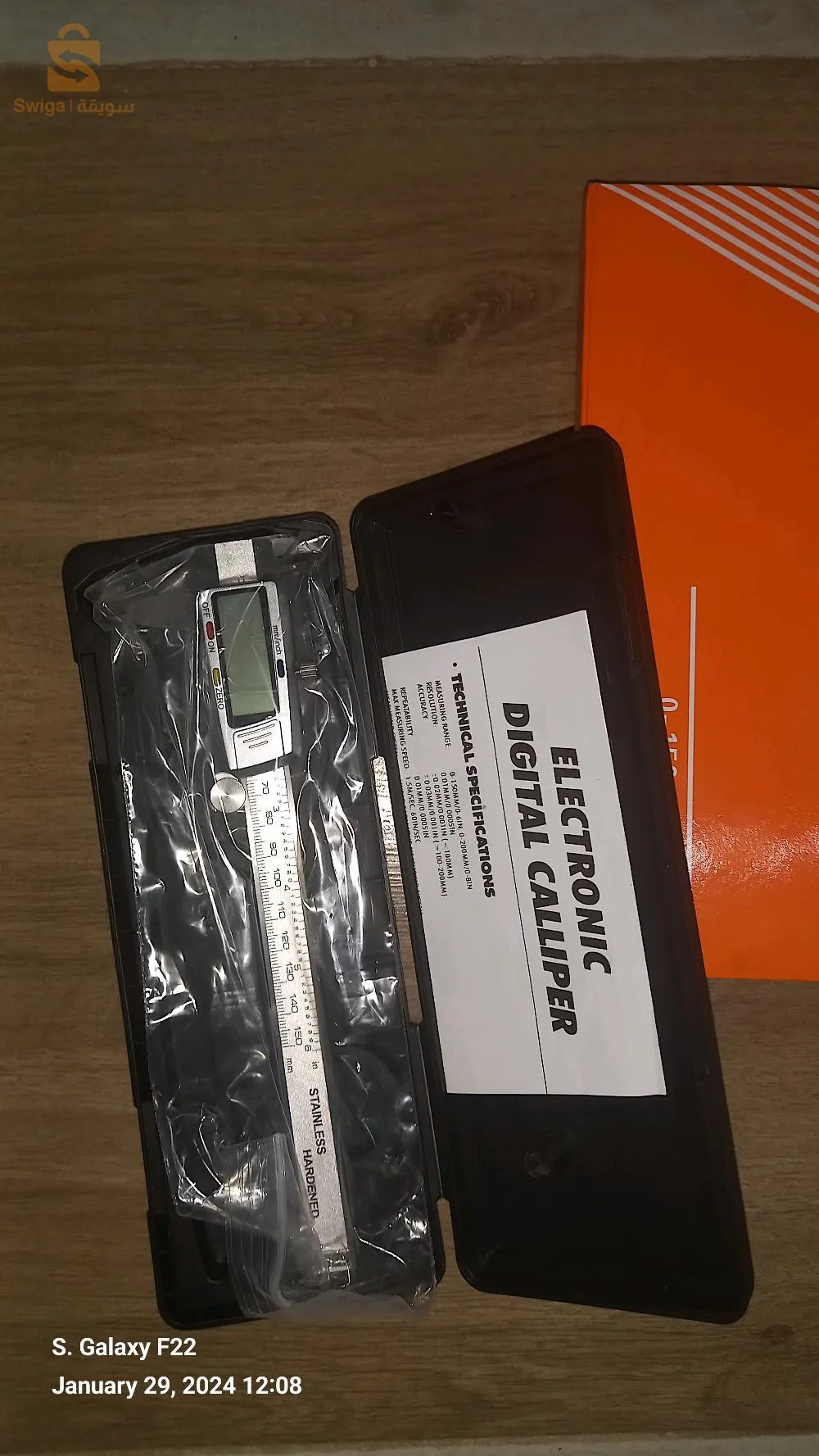 pied a coulisse Digital 15cm