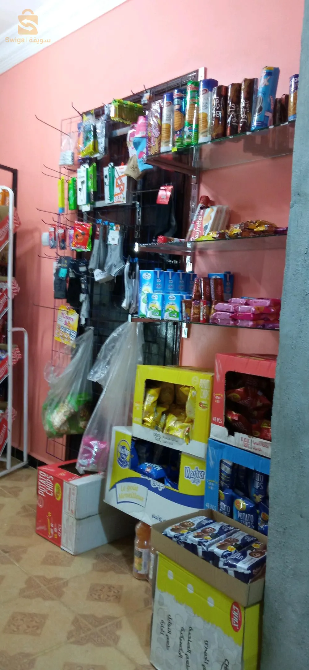 إيطجار فريڨو كونطوار سلا تاع شيبس شباك بيه بل كروشي كسكيطة بيها بل لاد بلاكة تع فليكسي لاكاس فترينا تاع حلوى فترينا تاع شكلاط سلا تع دودسول