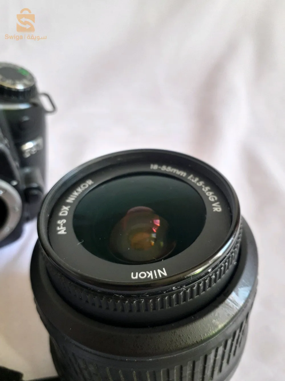 nikon d80 avec 18-55mm + batterie w chargeur d'origine w bandouliere