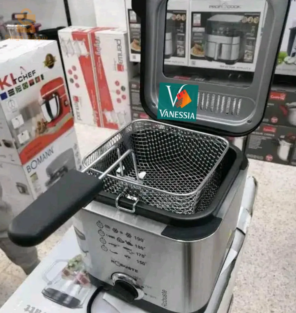 Friteuse marque robuste 1,5L inox