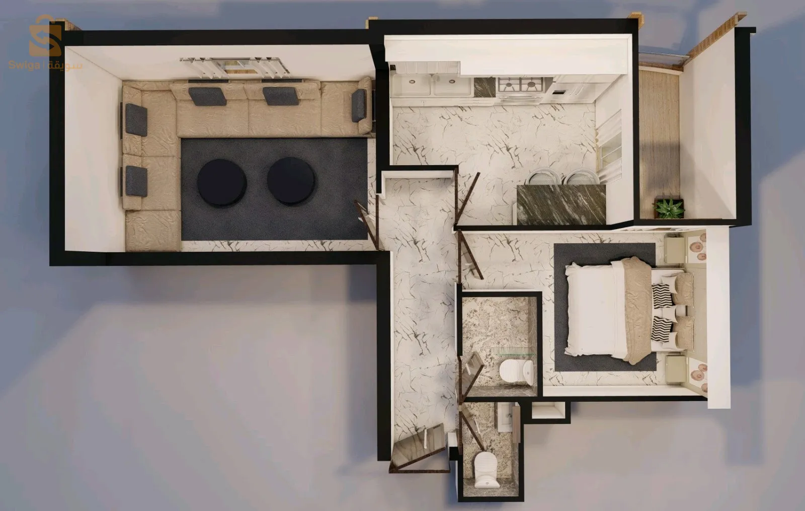 F2 Fini paiement par tranches A kaidi Alger