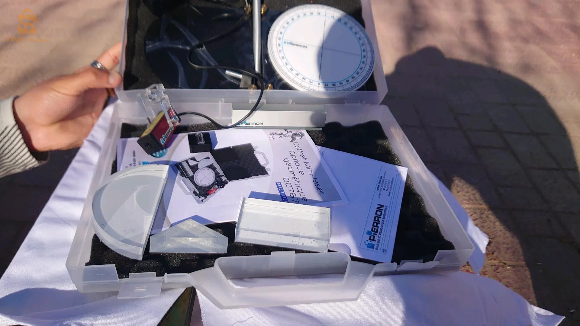 coffret mini-laser optique géométrique