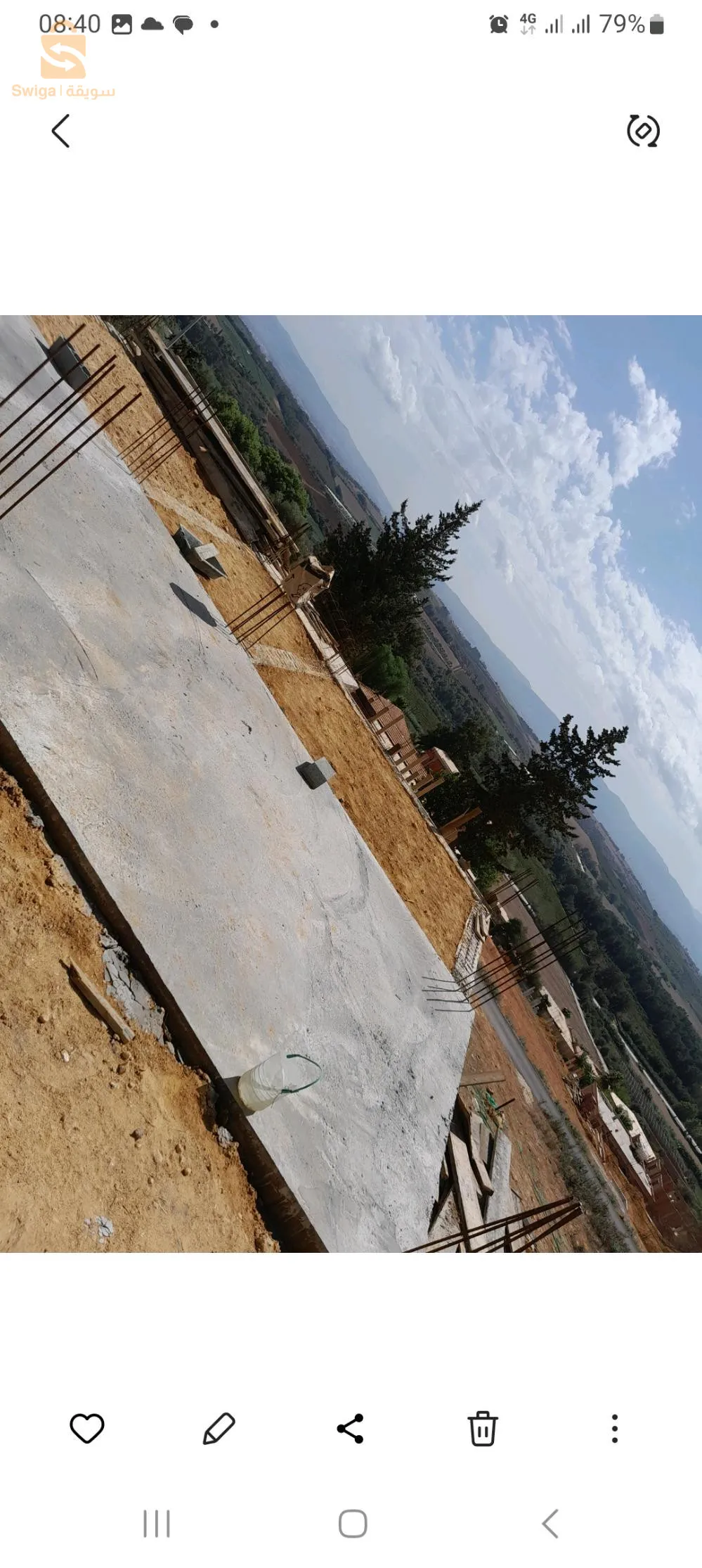 بيع اراضي في حي الاصار الرومانية كل الشروط متوفرة  ماء كهرباء غاز