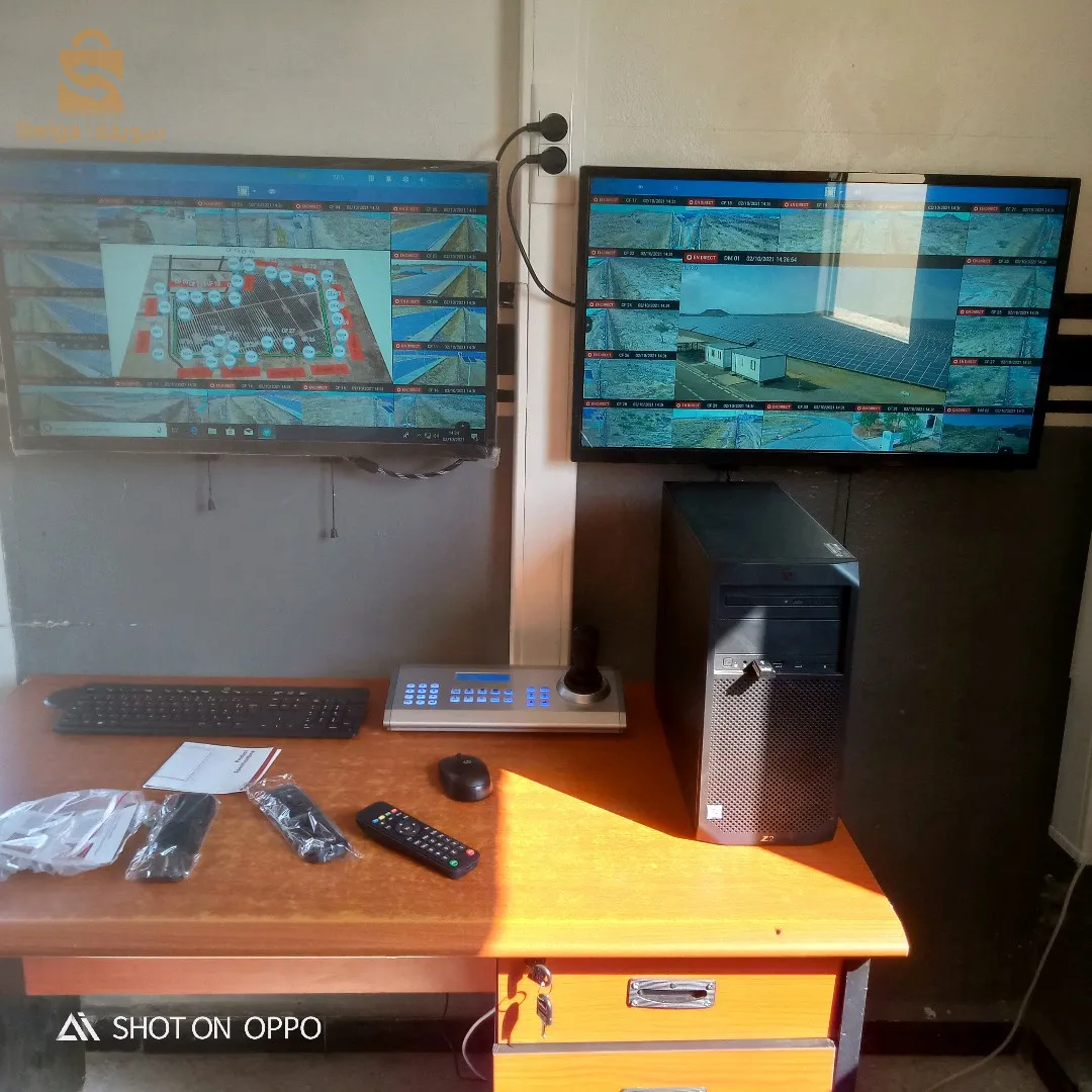 installation de caméra de surveillance