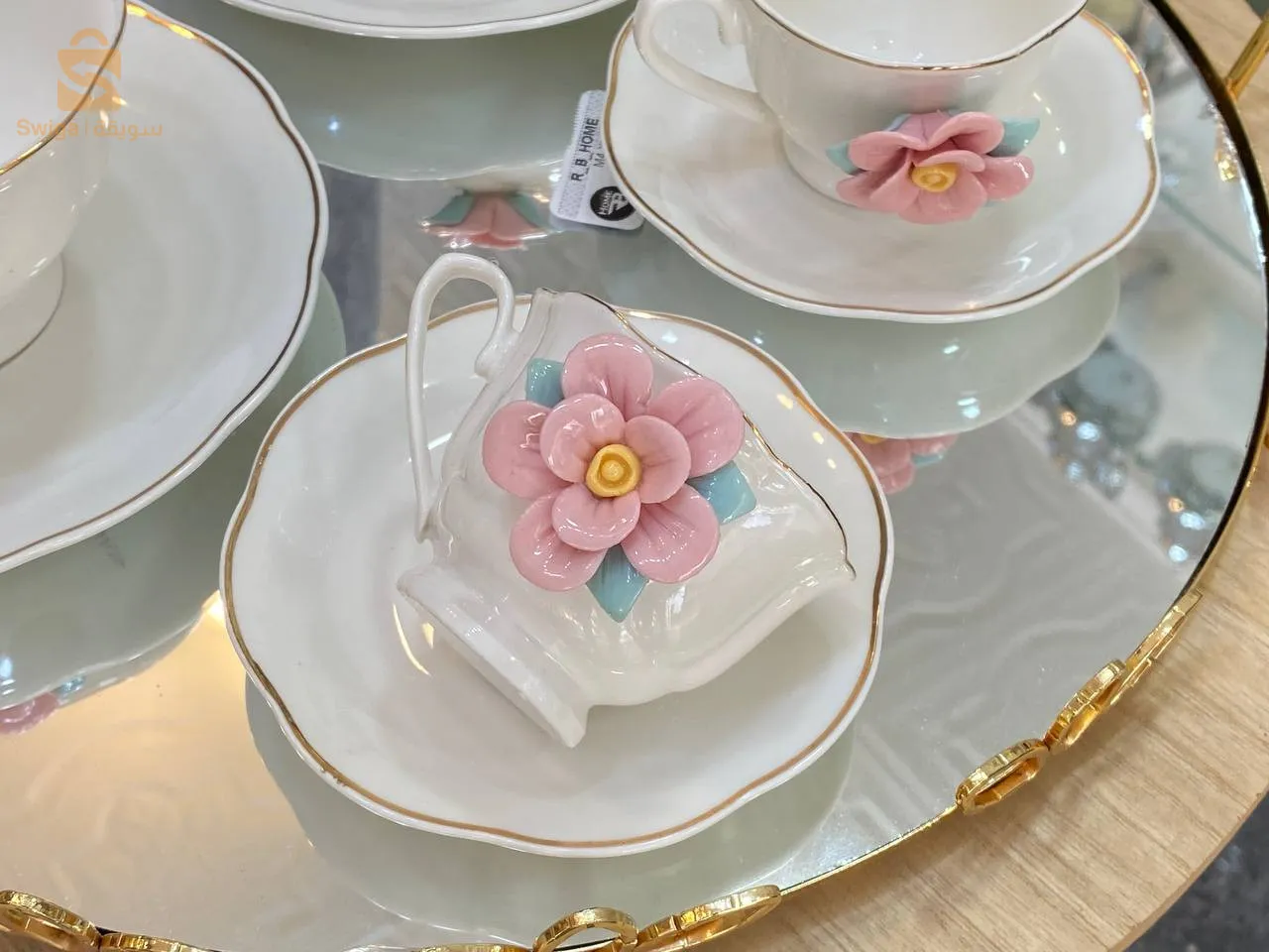 سرفيس 24 قطعة en porcelain