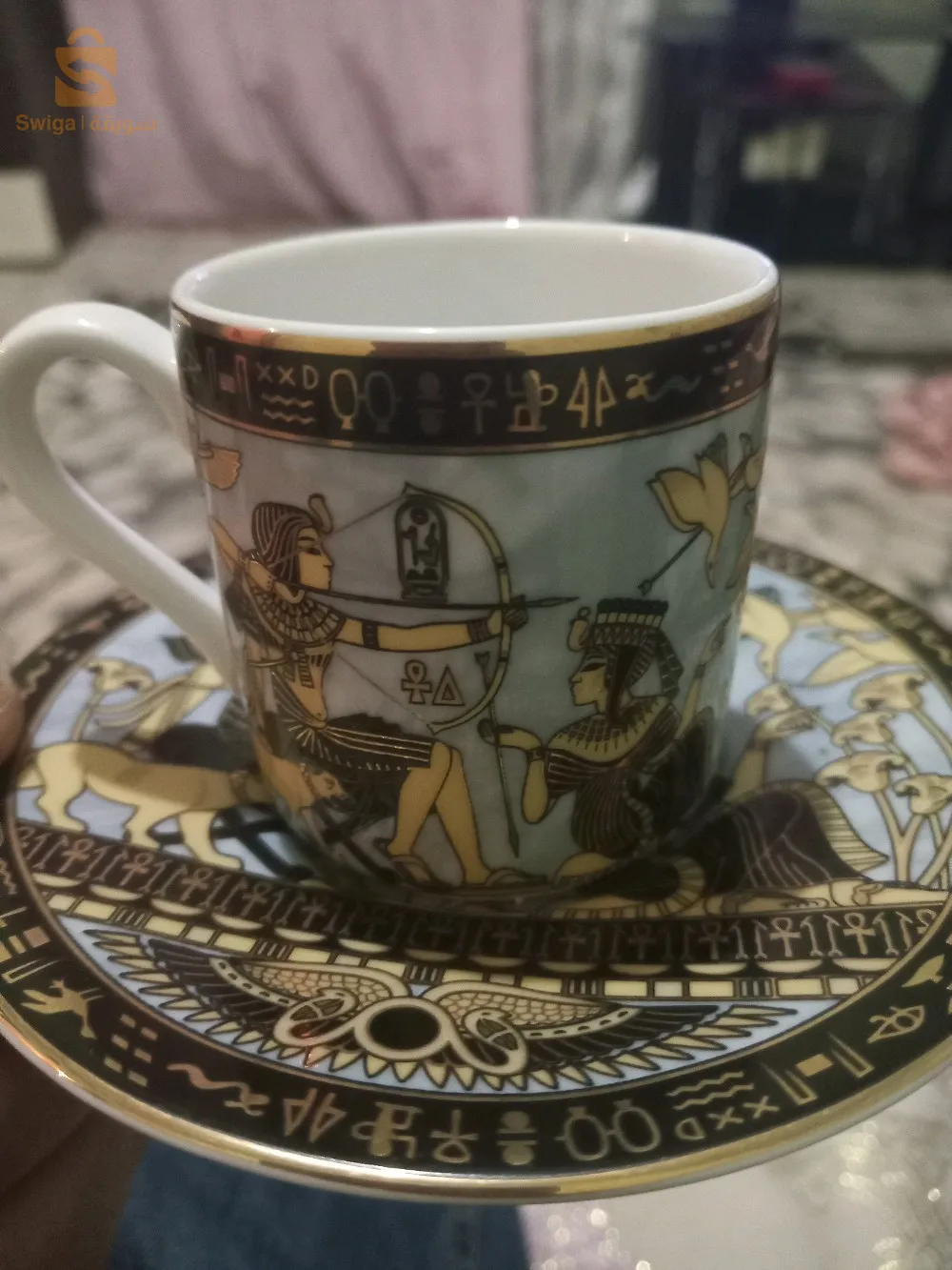 6 كؤوس قديمة الصنع