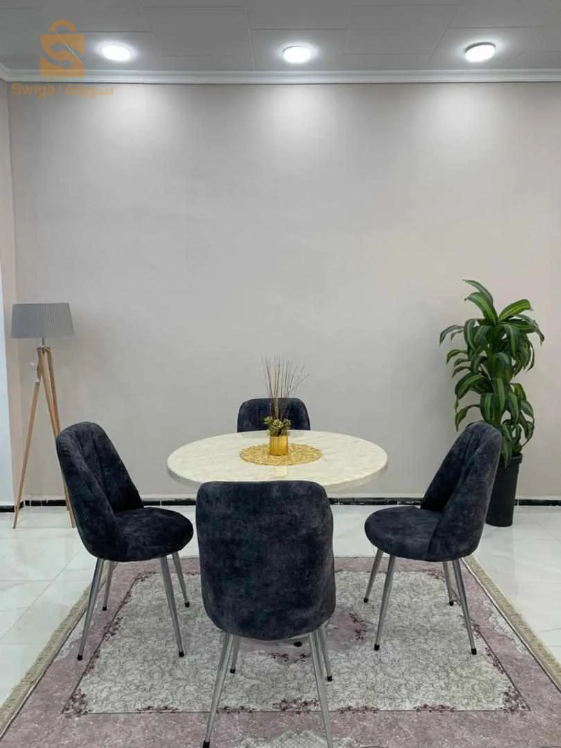 طابلة و 6كراسي