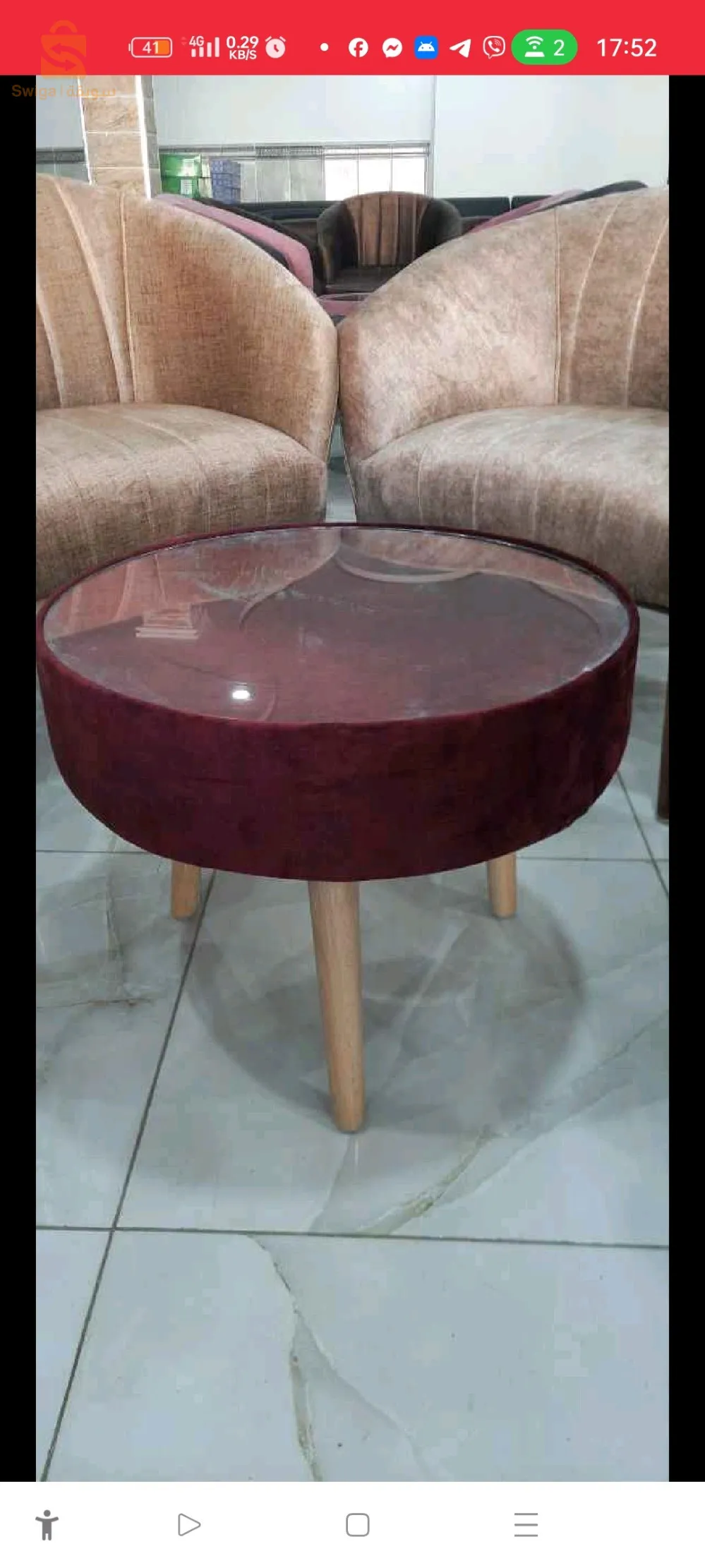 ✅ Table en verre en haut bonne qualité pour maison et bureau$♥️