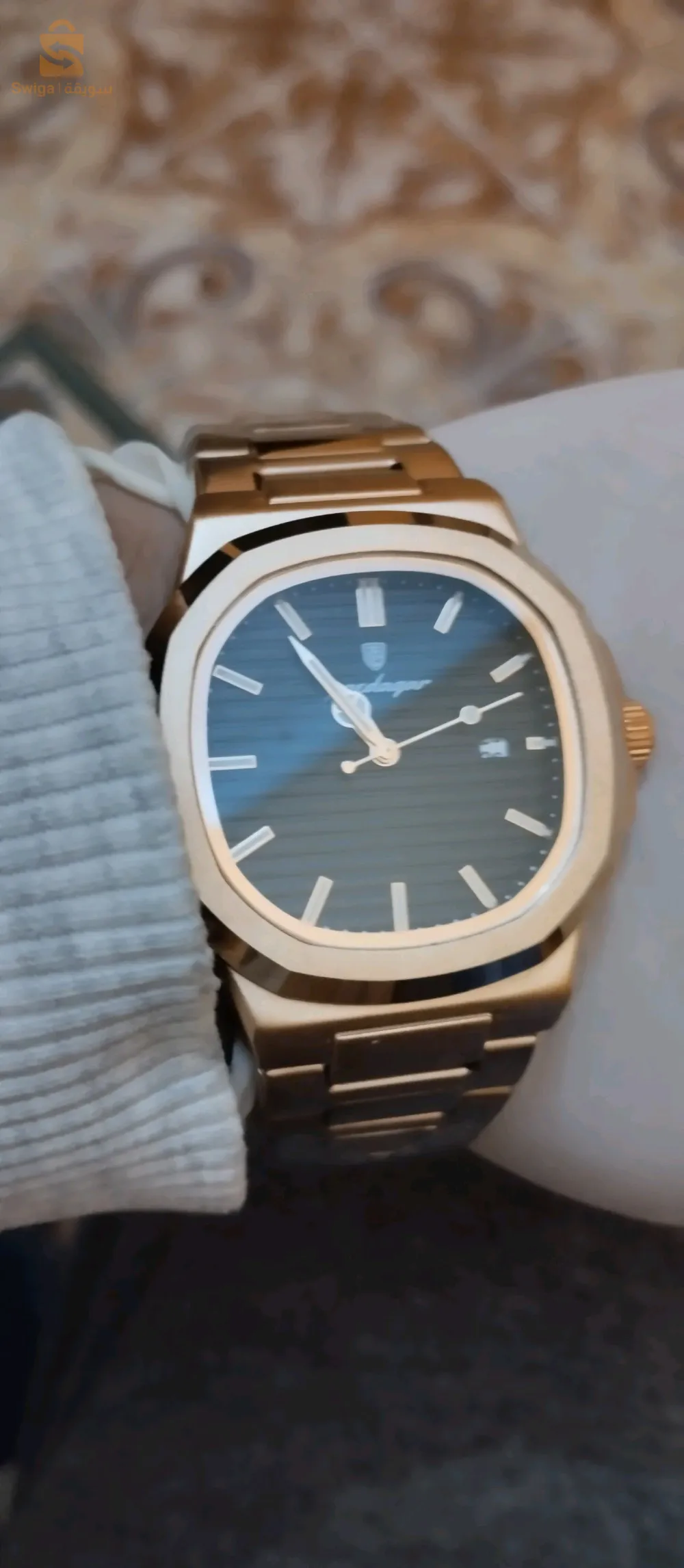 ساعة Poedagar  للرجال الأعمال
