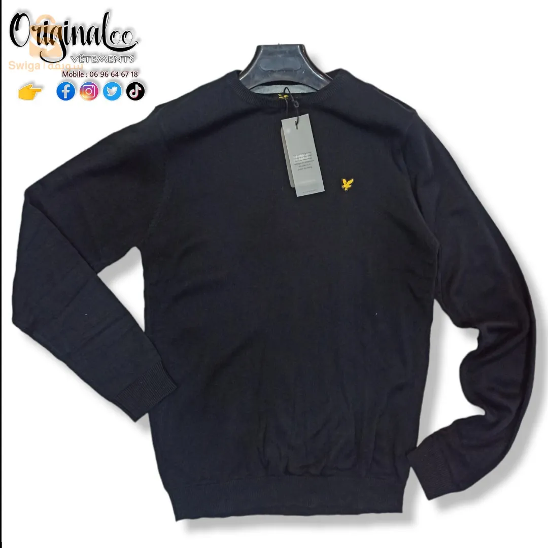Pull - LYLE SCOTT  تريكو خيط صوف