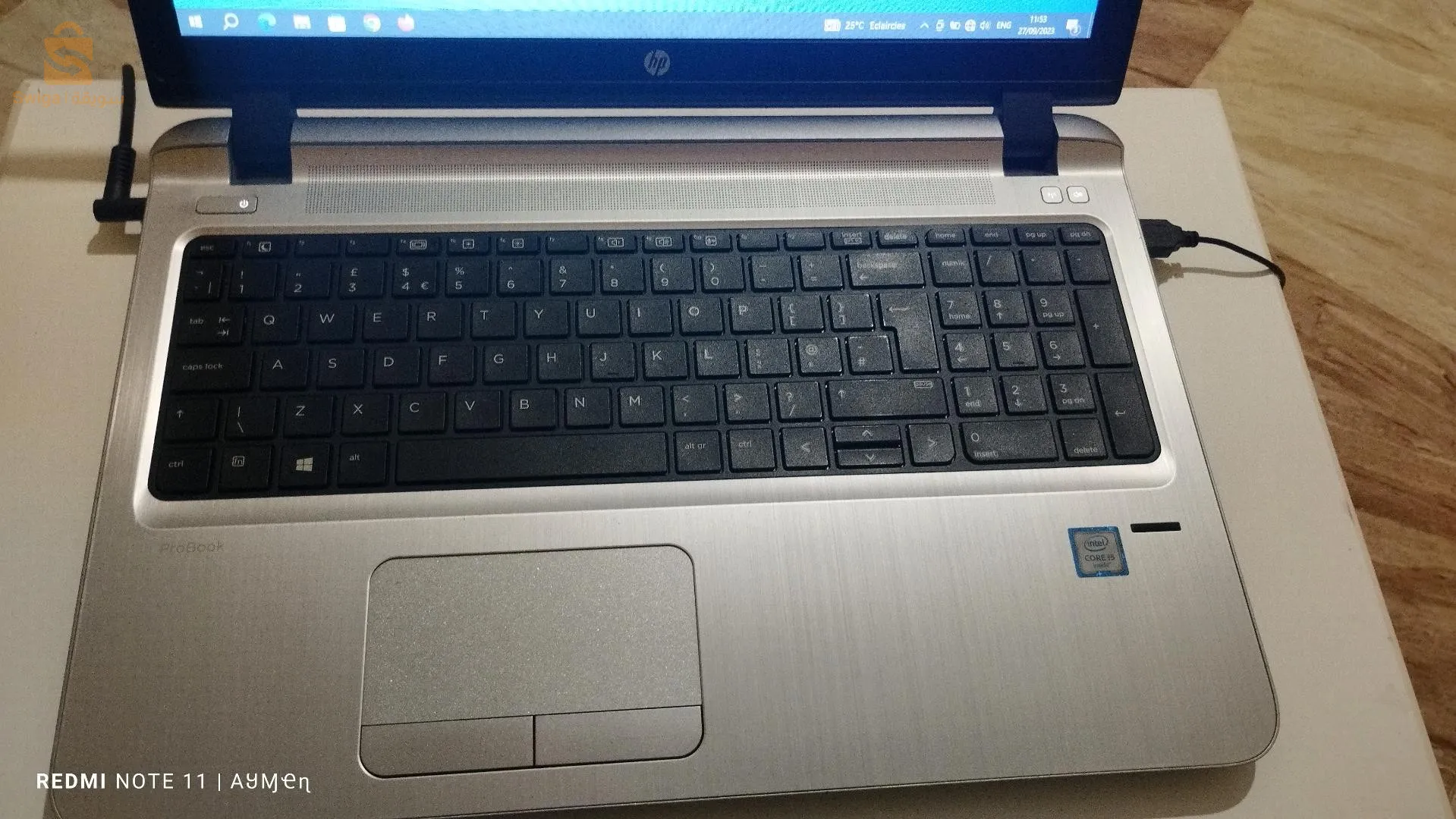 كاين بيسي hp

PC hp
✅ CPU: I5 6 ème génération 2.4ghz
✅ RAM: 8Gb 
✅ Stockage: 561Gb HDD 
✅ Ecran: HD / FullHD

✅ Batterie: +3.5 heures