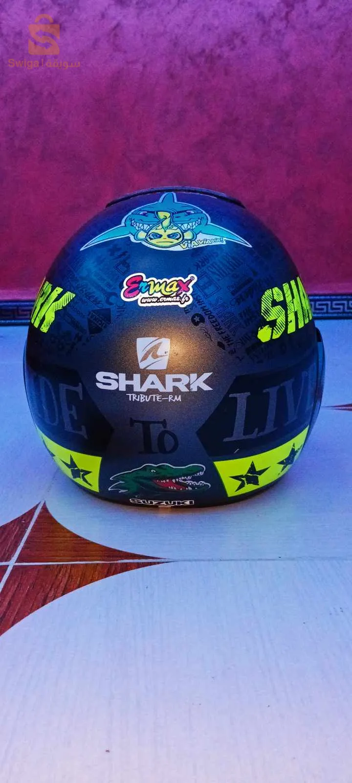 Slm khoti kask shark original haja chaba