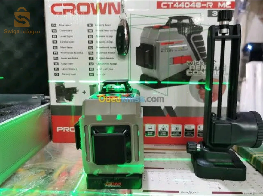 Niveau laser 3d 12ligne  Crown + control