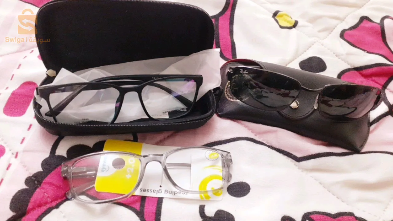 3 lunettes vue et solaire dorigine venant de france