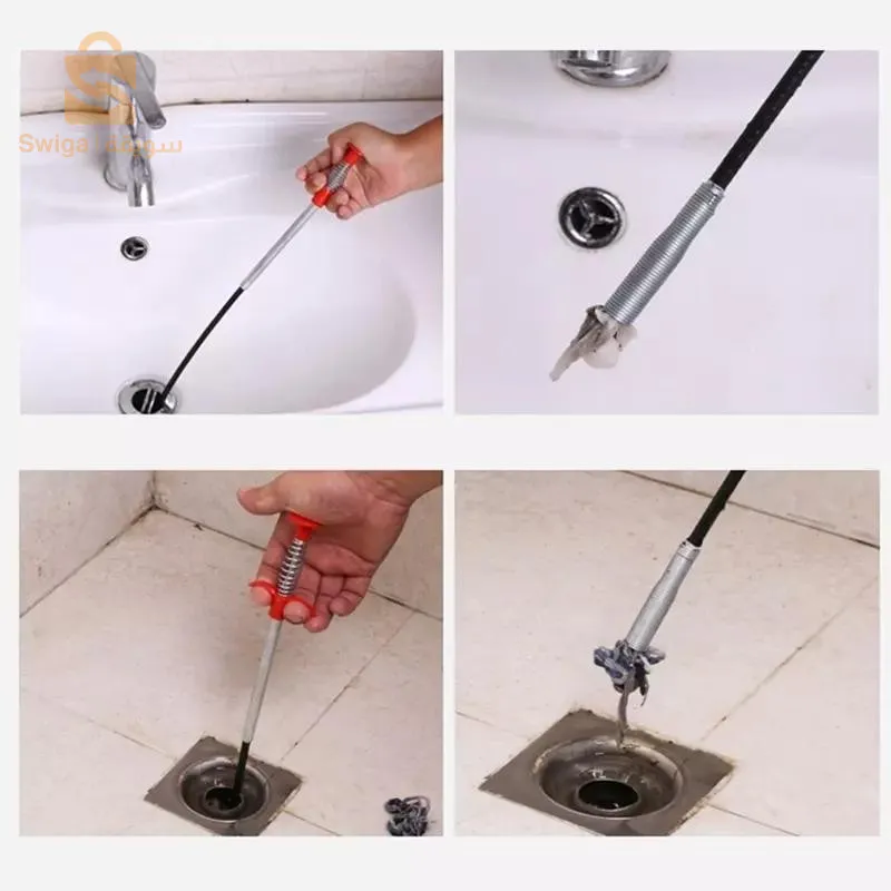 أداة تسريح وتنظيف المجاري والبالوعات