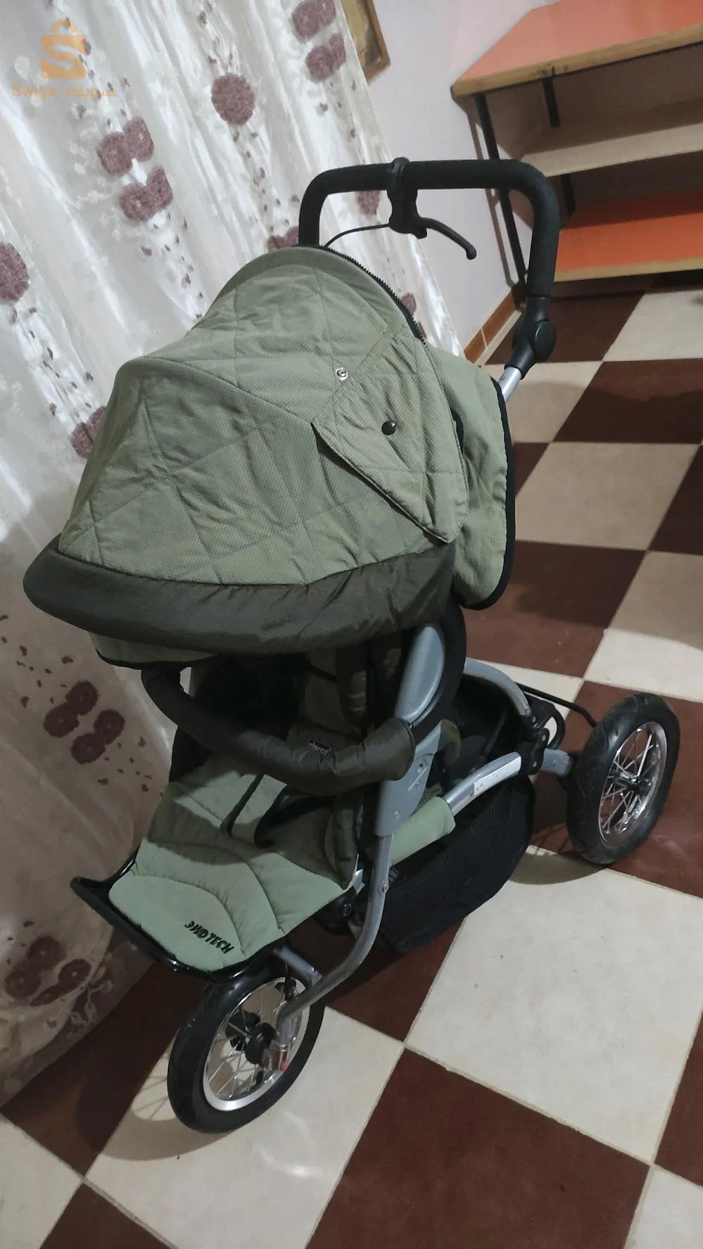 Poussette pour les bébés