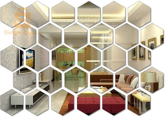 Wall mirror Stickers for decoration