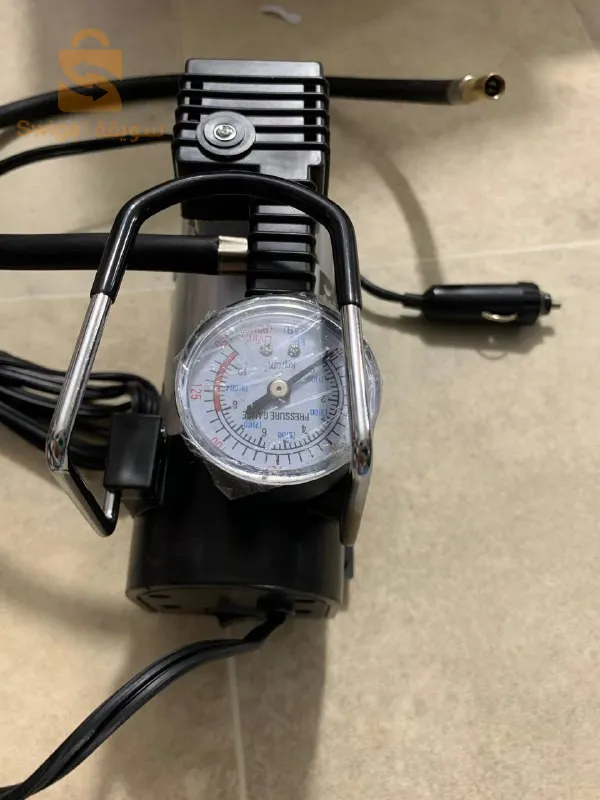 ضاغط هواء ومنفاخ إطارات DC 12V يعمل بقابس ولاعة السجائر$👍
