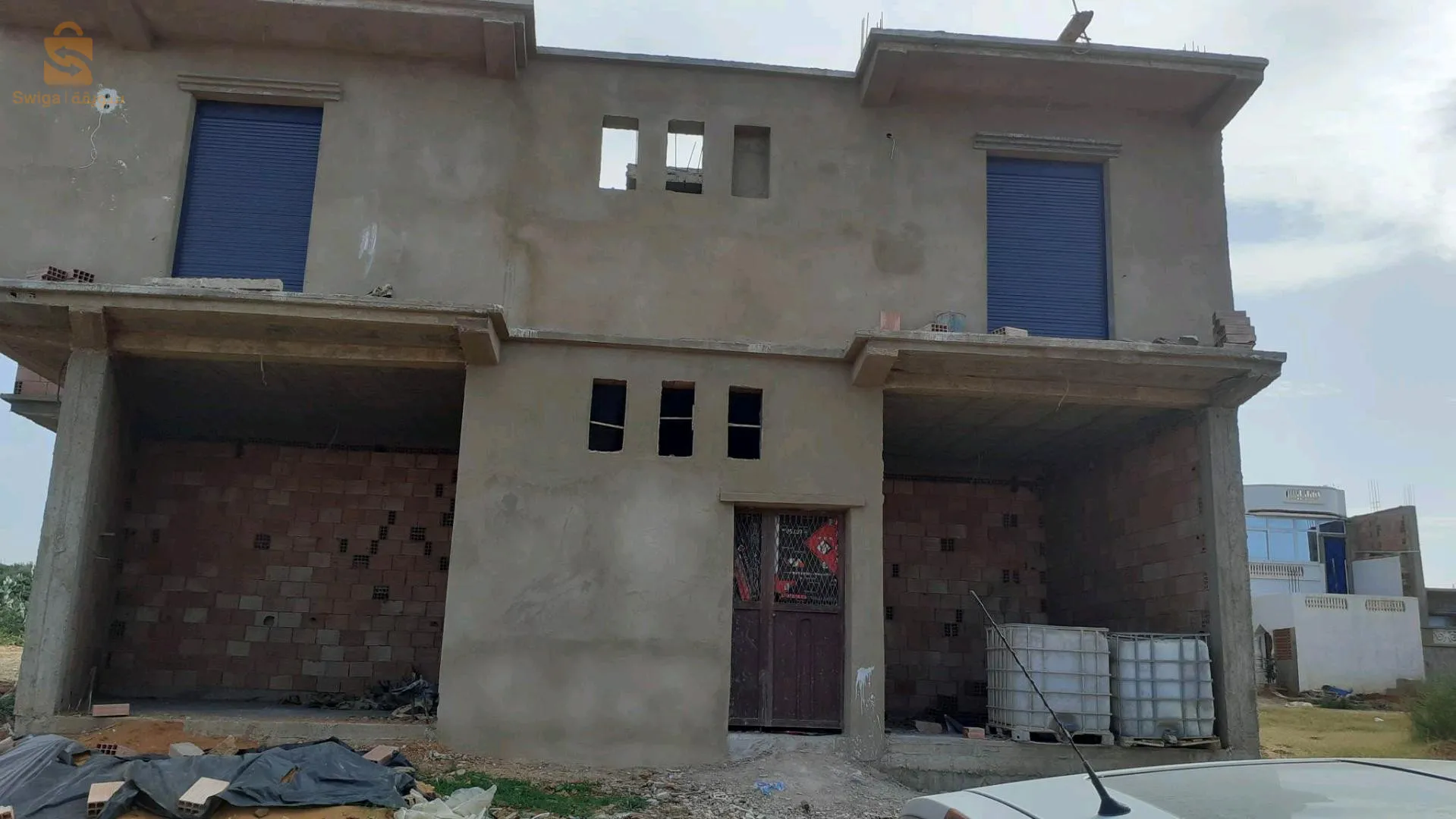 سكن نصف جاهز