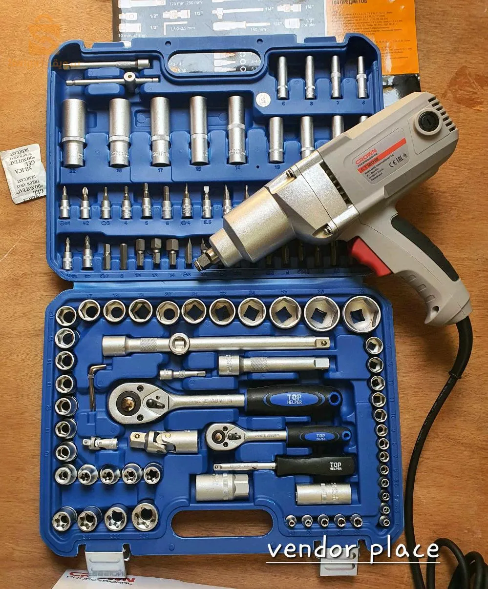 Boulonesse crown original 900w  + caisse tophulper 108 pcs original $🤍🤍