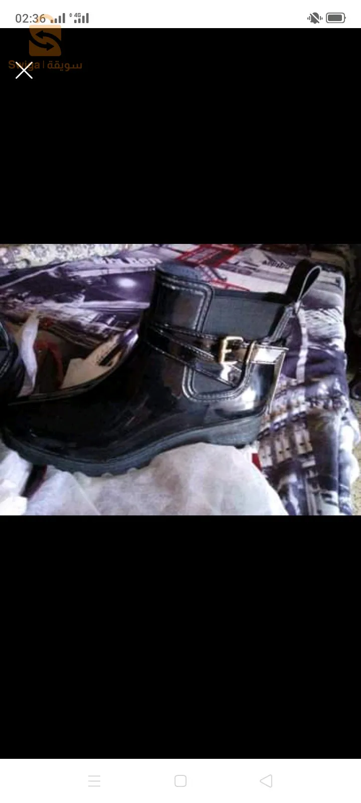 بوتس نسائي هابط كآبة بوانتير 40 جديد غير مستعمل