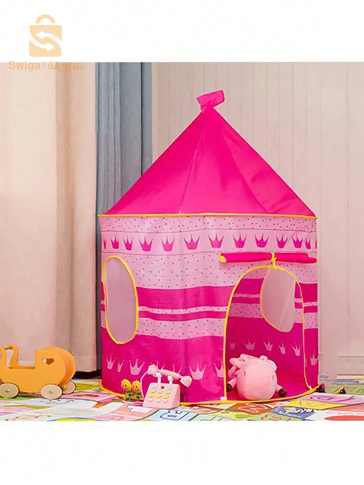 Tente Jeu et de Loisirs pour Enfant bleus et roses - خيمة ألعاب وترفيه للأطفال باللونين الأزرق والوردي$👍