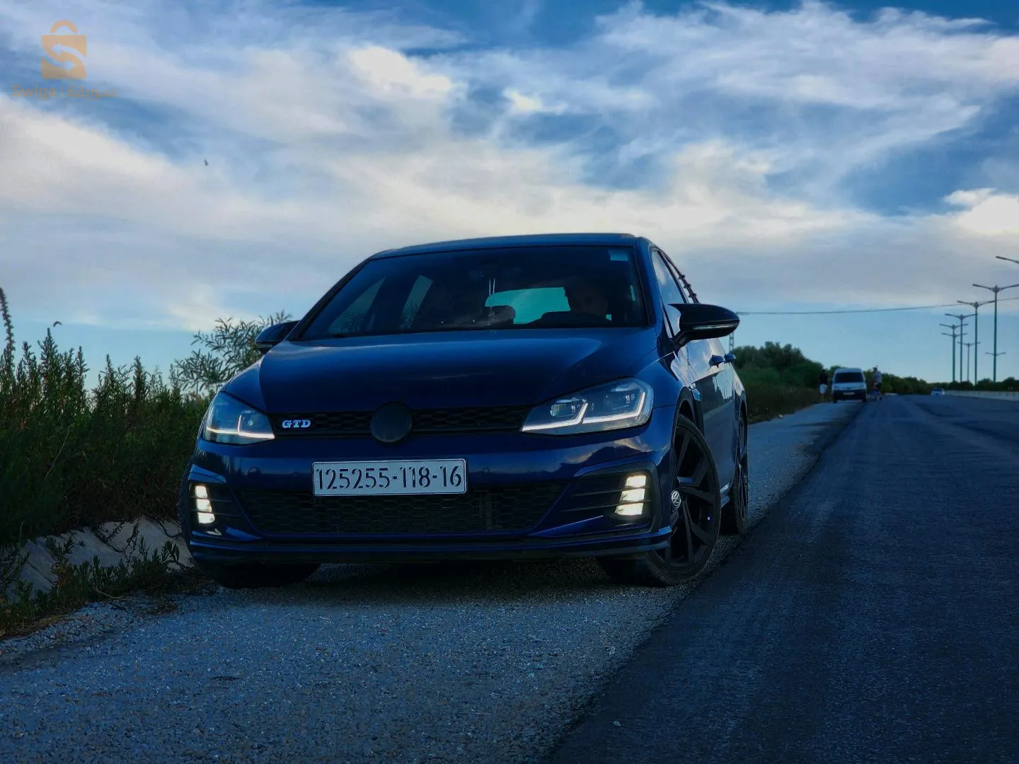 Golf 7 GTD 2018 Bleu Gauloise