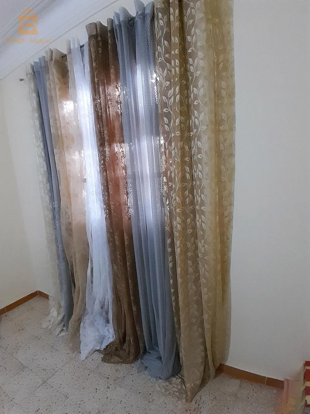 ستائر منزلية من الورشة