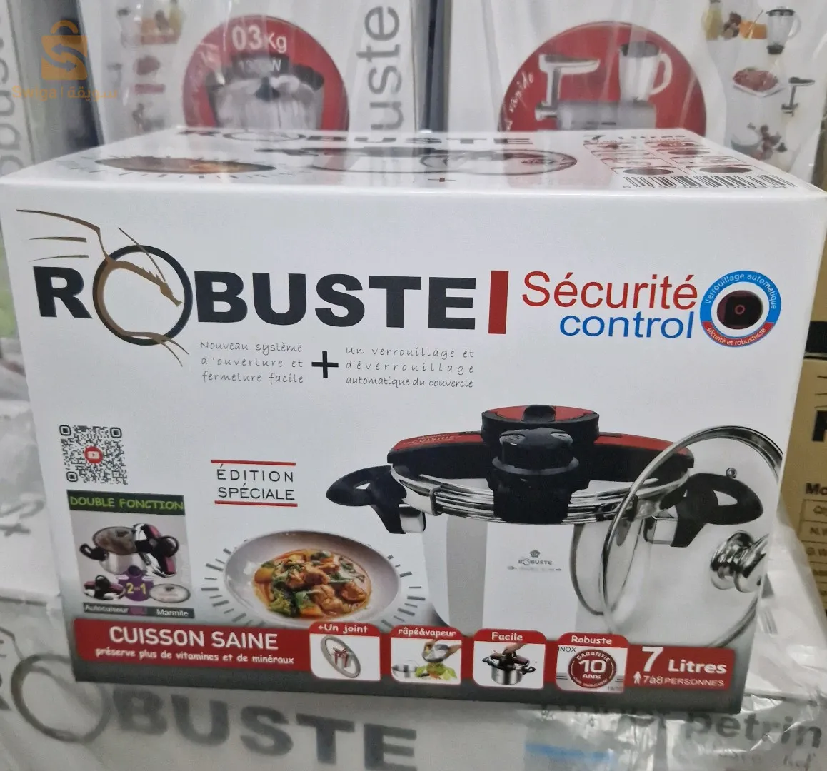 Cocotte minute 2en1 robuste 7L$🤍🤍