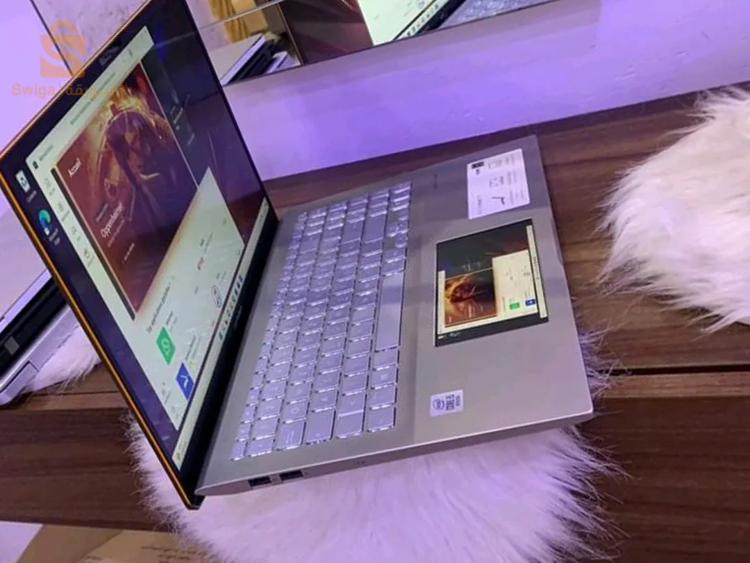 🔥🖥️🌈 ASUS 🇨🇵 ORIGINAL TOUJOURS FRANCE 🇫🇷 🔥 🥰 
Super, , Ecran Nanoedge ——-
LE ASUS VIVOBOOK S15—DUAL SCREEN 

C’EST UN ULTRA BOOK HAUTE GAMME NOUVELLE GÉNÉRATIONS , : 💯😍New ARIVVAGE ✅

CORE I5-10210u VPRO 10TH GÉNÉRATION UP TO 4.20GHZ TURBO BOOST 
8G RAM DDR4 
512 SSD NVME
CARTE GRAPHIQUE INTEL UHD UP 4Gb
ÉCRAN 15.6  EN LED  FULL HD  1920x1080💥 NANOEDG
TRACKPAD NUMÉRIQUE , DUAL SCREEN 
TYPE C,SON ASUS SONIC MASTER STÉRÉO LECTURE SD PORT JACK, HDMI 
WINDOWS 10 PRO ORIGINAL AVEC SES UTILISATEURS ORIGINAL ET ANTI VIRUS 
CHARGEUR ET BATTERIE 3H et+💥🔋

——Top PRIX 82000DA