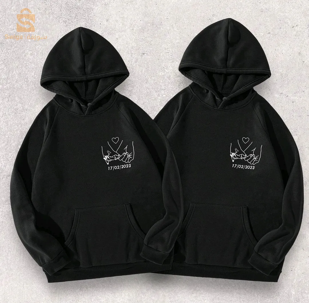 sweat couple personalisé