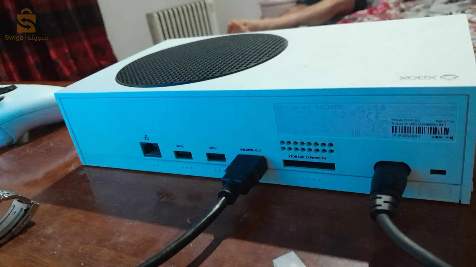 xbox série s 512g  avec la boit jdd hja chba