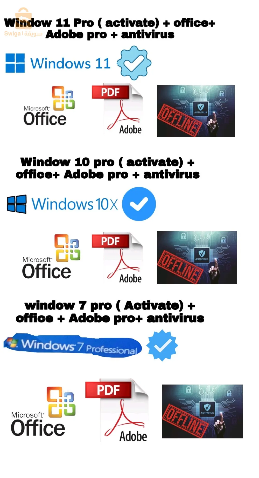 installation Window 7-10-11 + reparations system et des driver