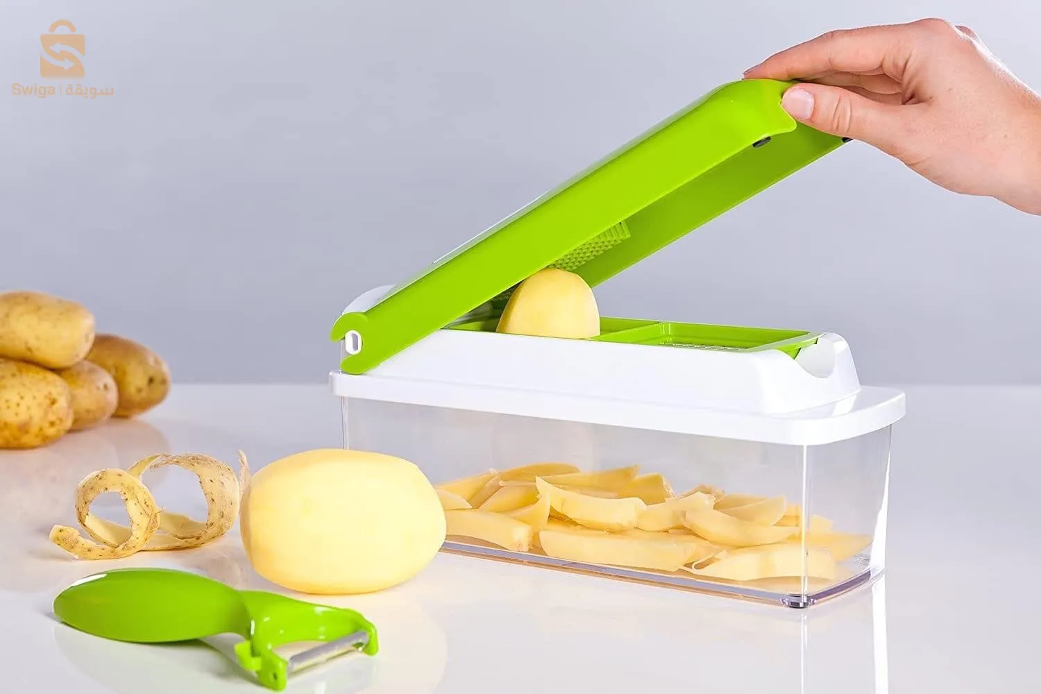 قاطعة الخضر و الفواكه الاحترافية   Nicer dicer plus