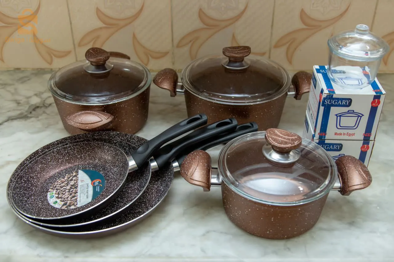 Pack fitou granite 3Pcs +3poele