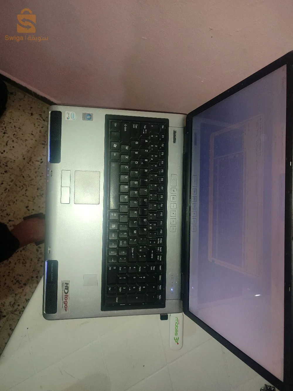 لا بتوب نضيف في حالة جيدة نوع Toshiba