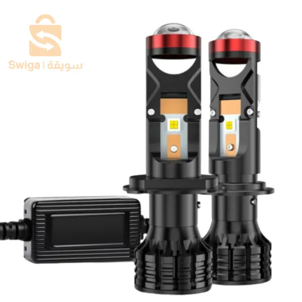 Mini Loup U7 Led & Xenon 100W 22000LM H4, U7 - مصابيح سيارة الامامية$👍