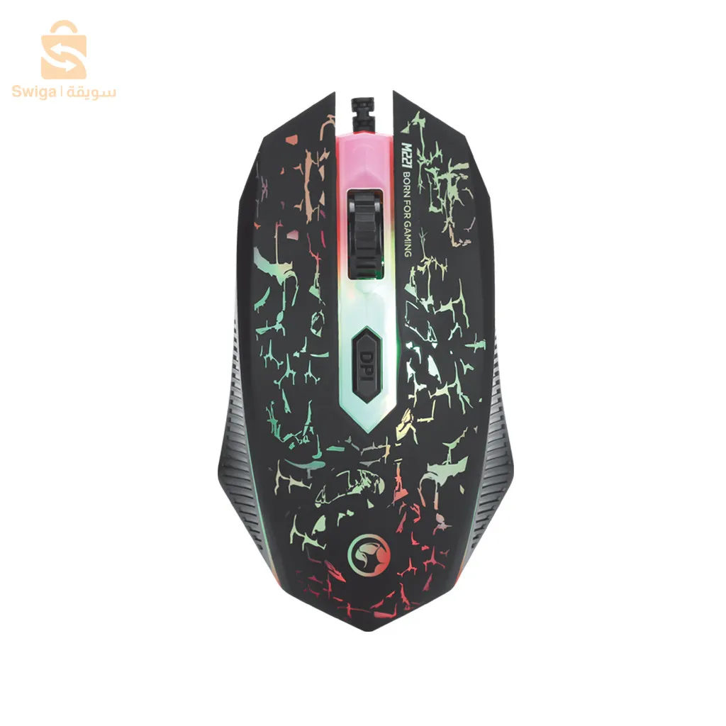 حزمة 4 في 1 لوحة مفاتيح + ماوس + سماعات رأس + لوحة ماوس Marvo Scorpion CM370$👍