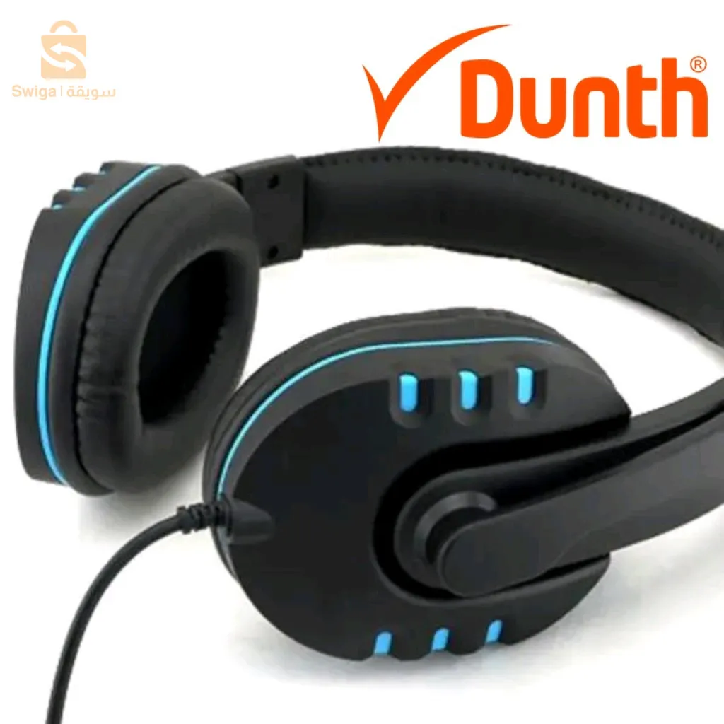 DUNTH DU-782 سماعة رأس للألعاب مع ميكروفون للكمبيوتر-s3-ps4-gm$👍