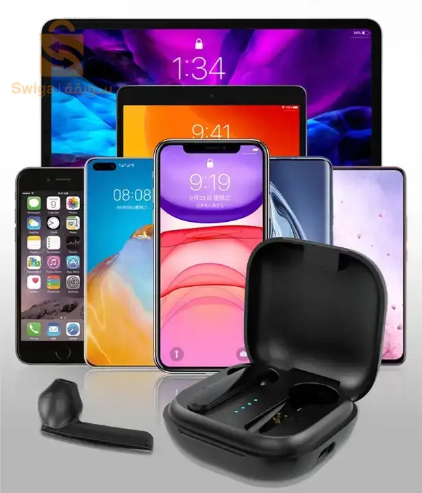 سماعات بلوتوث لاسلكية، سماعة أذن بدون استخدام اليدين، لون أسود DUNTH DU-131$👍