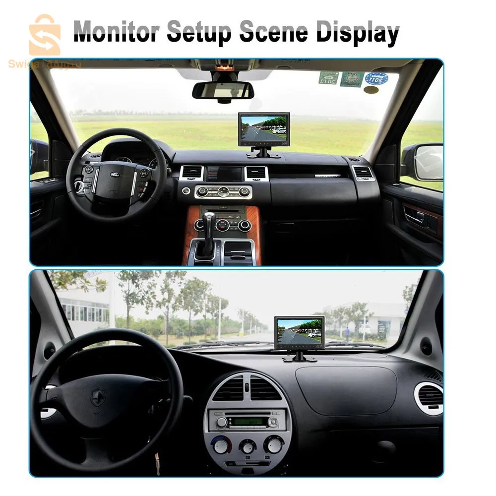 شاشة لمس دي في دي 7 بوصة TFT LCD للوحة قيادة السيارة$👍