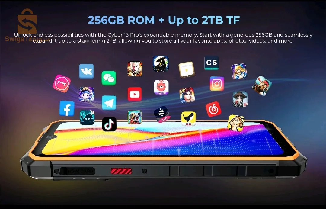 الهاتف القنبلة  hotwav cyber 13 pro