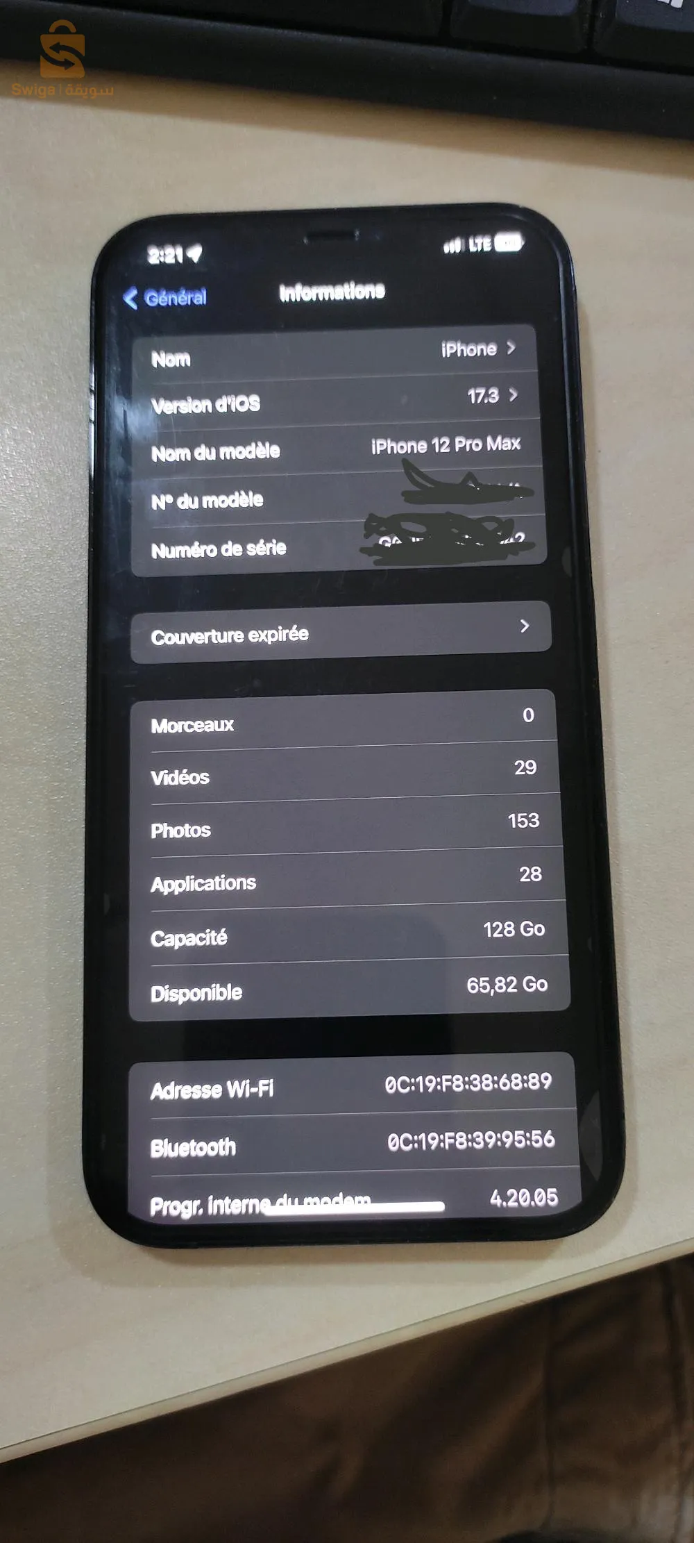 Iphone 12 pro max 128G