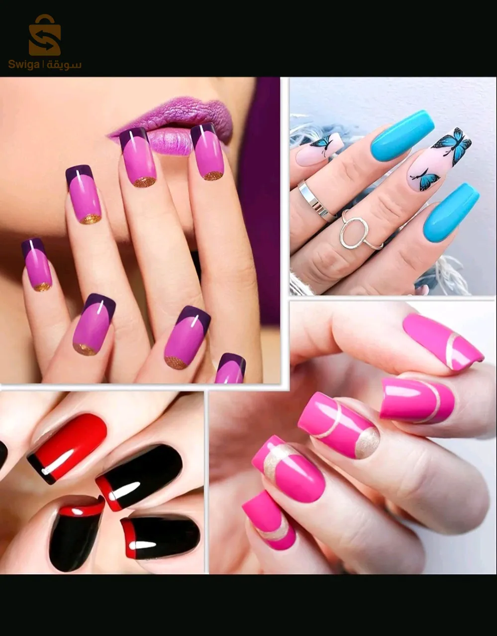 500 ضفر بكل الاحجام للزينة