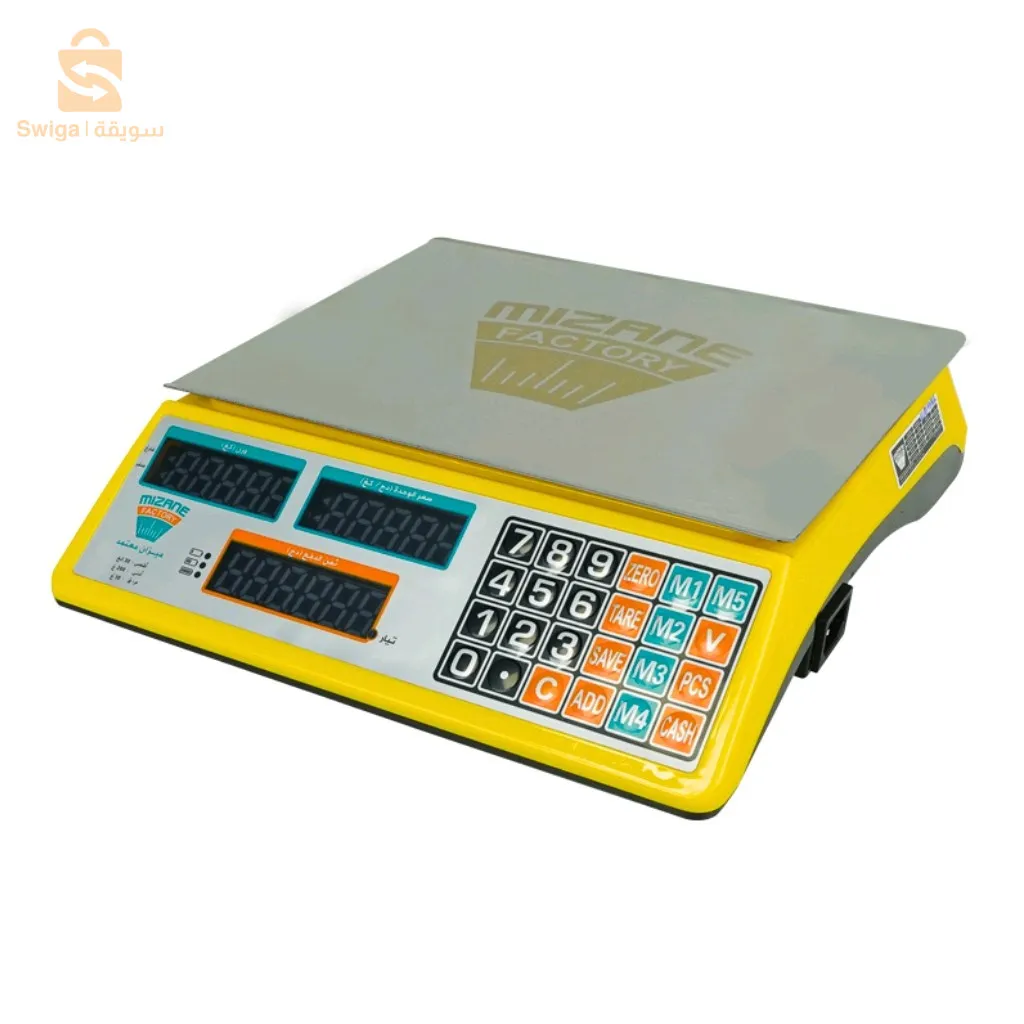 مصنع ميزان ميزان الكتروني 30 كيلو ضمان 12 شهر ACS-30E$👍