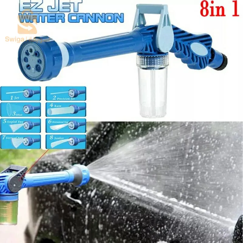 8in1 مسدس رش الماء متعدد الوظائف لغسيل السيارات$👍