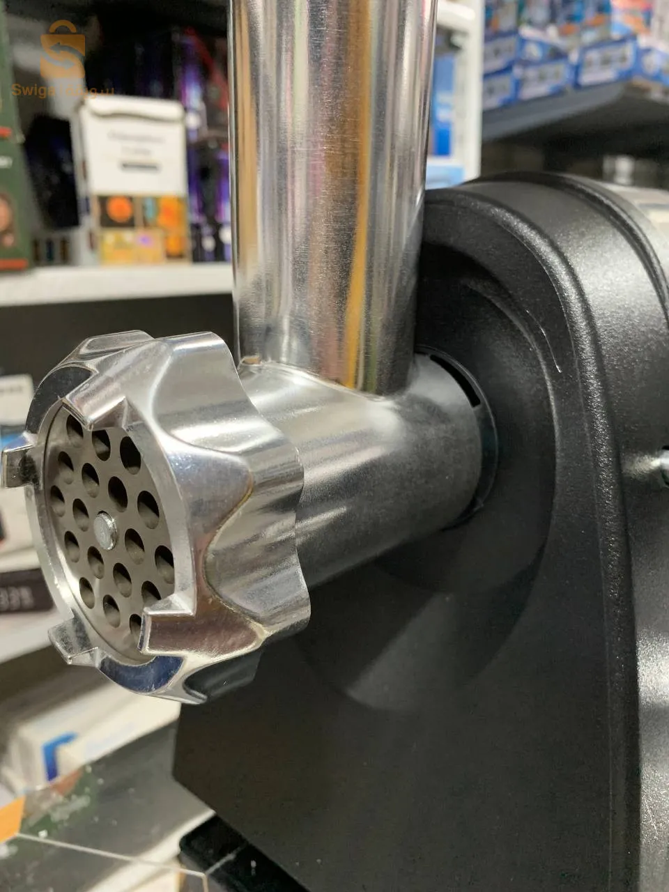 مفرمة لحم 3 في 1 من الفولاذ المقاوم للصدأ بقدرة 300 وات HUGH STAR A18$👍